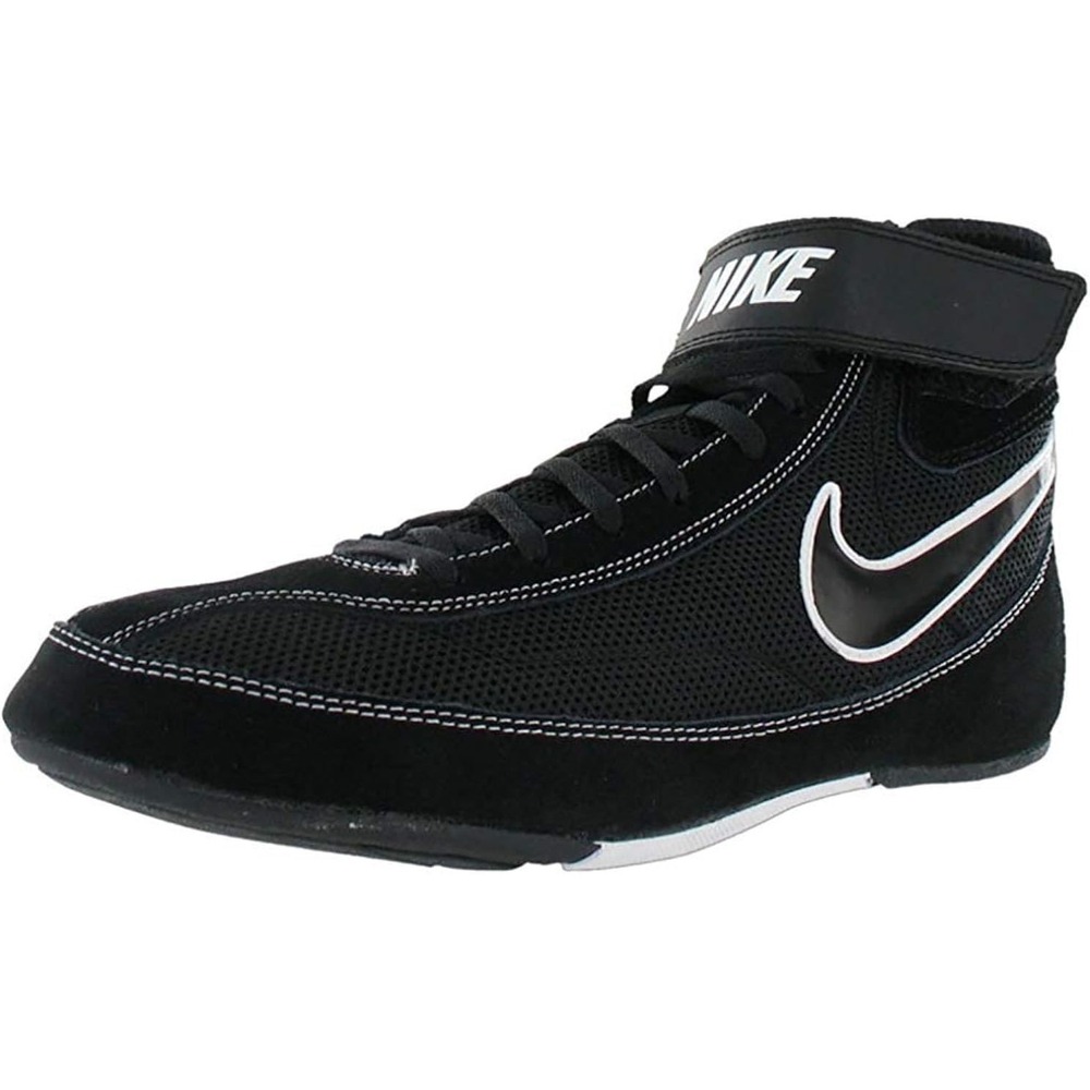 Nike Speed Sweep Wrestling Boxing Shoes Mens 11.5 Mesh Ankle Strap Combat